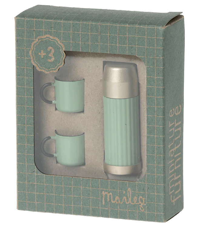 Camping Thermos & Cup Set