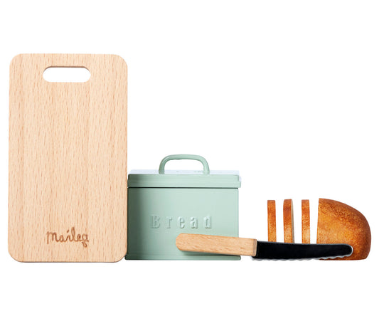Bread Box with Utensils