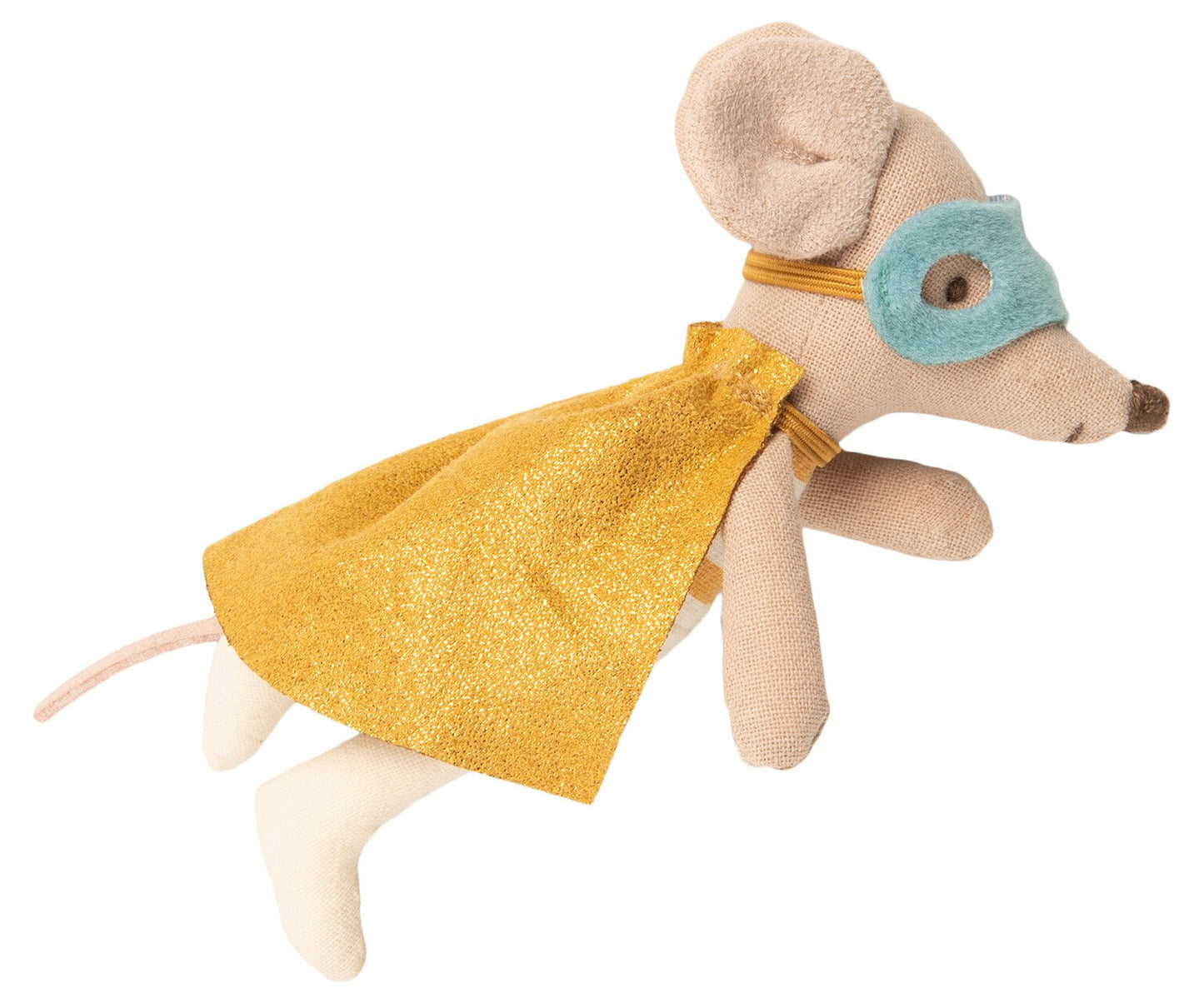 Superhero Little Mouse in Suitcase